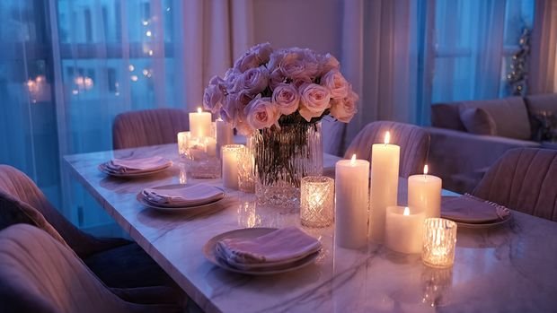 Romantic Night Dining Table Styling Ideas You’ll Love