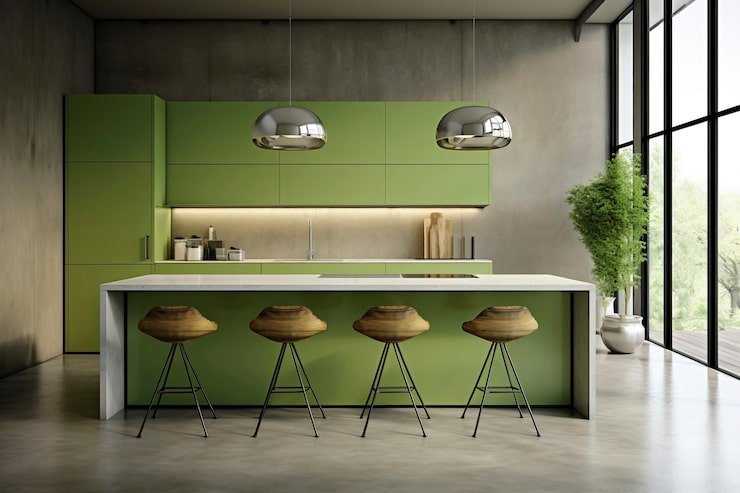 20+ Refreshing Green Kitchen Ideas to Bring Nature to Your House