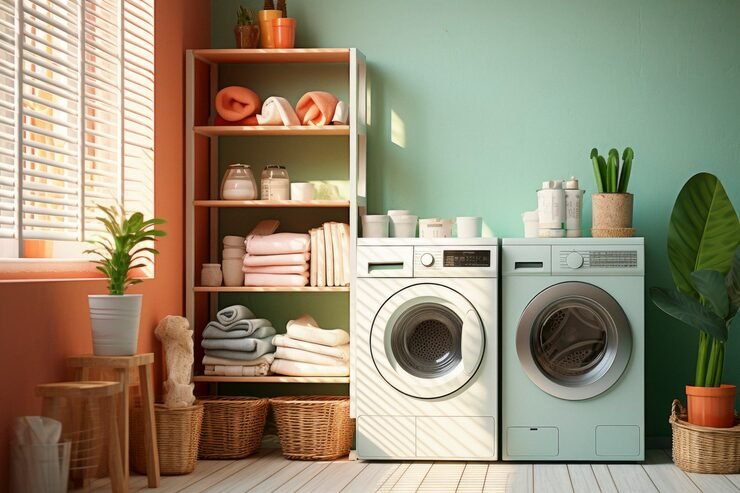 Small Laundry Room Decor and Storage Tips
