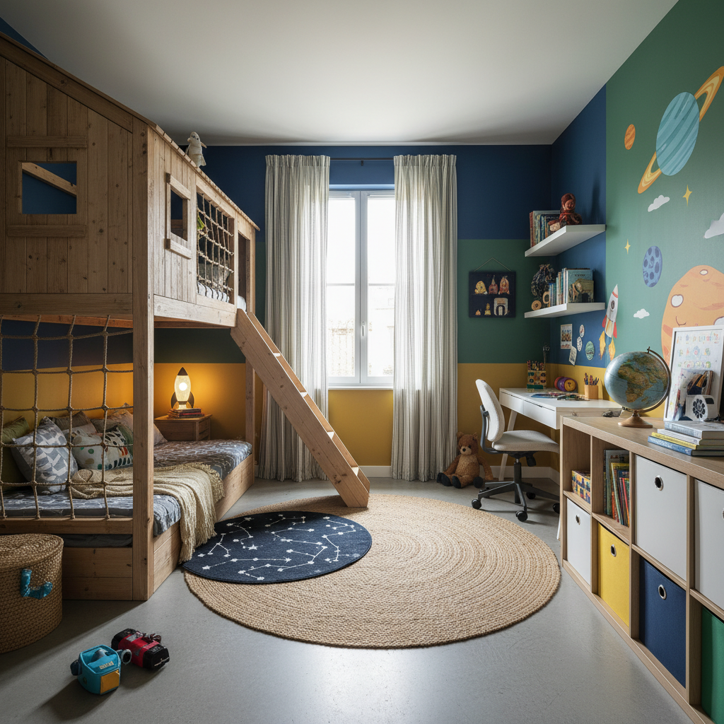 19 Boys Bedroom Designs That Balance Fun and Function