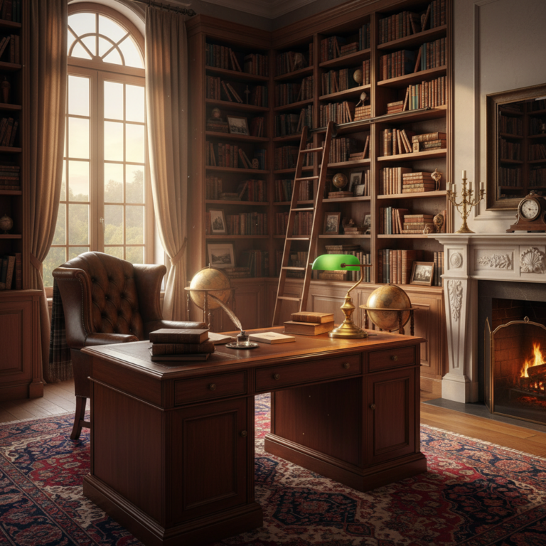 11 Timeless Vintage Home Office Designs With Elegant Character