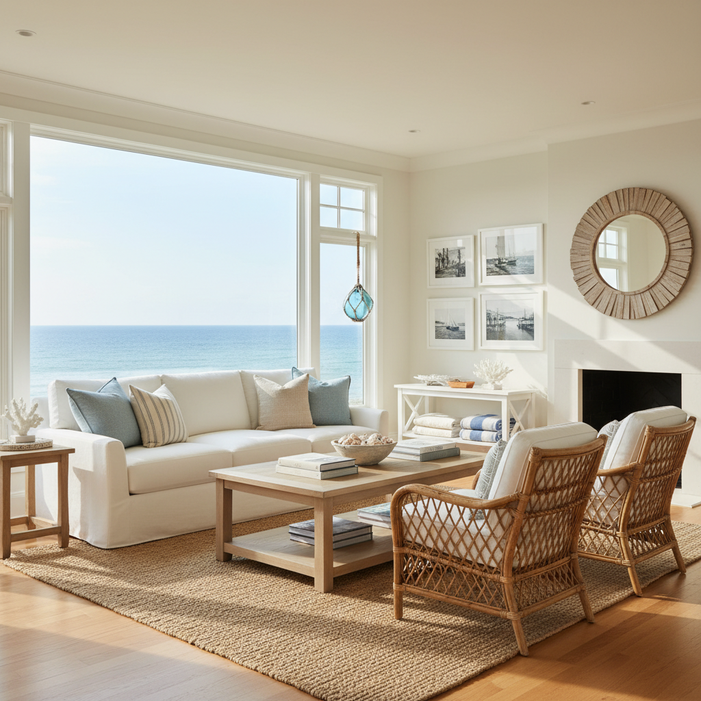21 Coastal Living Room Ideas for a Fresh, Seaside Feel