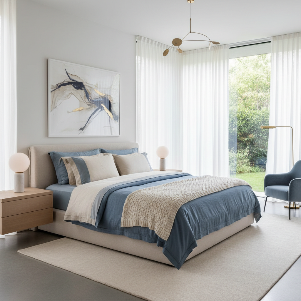 10 Blue and Cream Bedroom Ideas for a Soft & Elegant Look