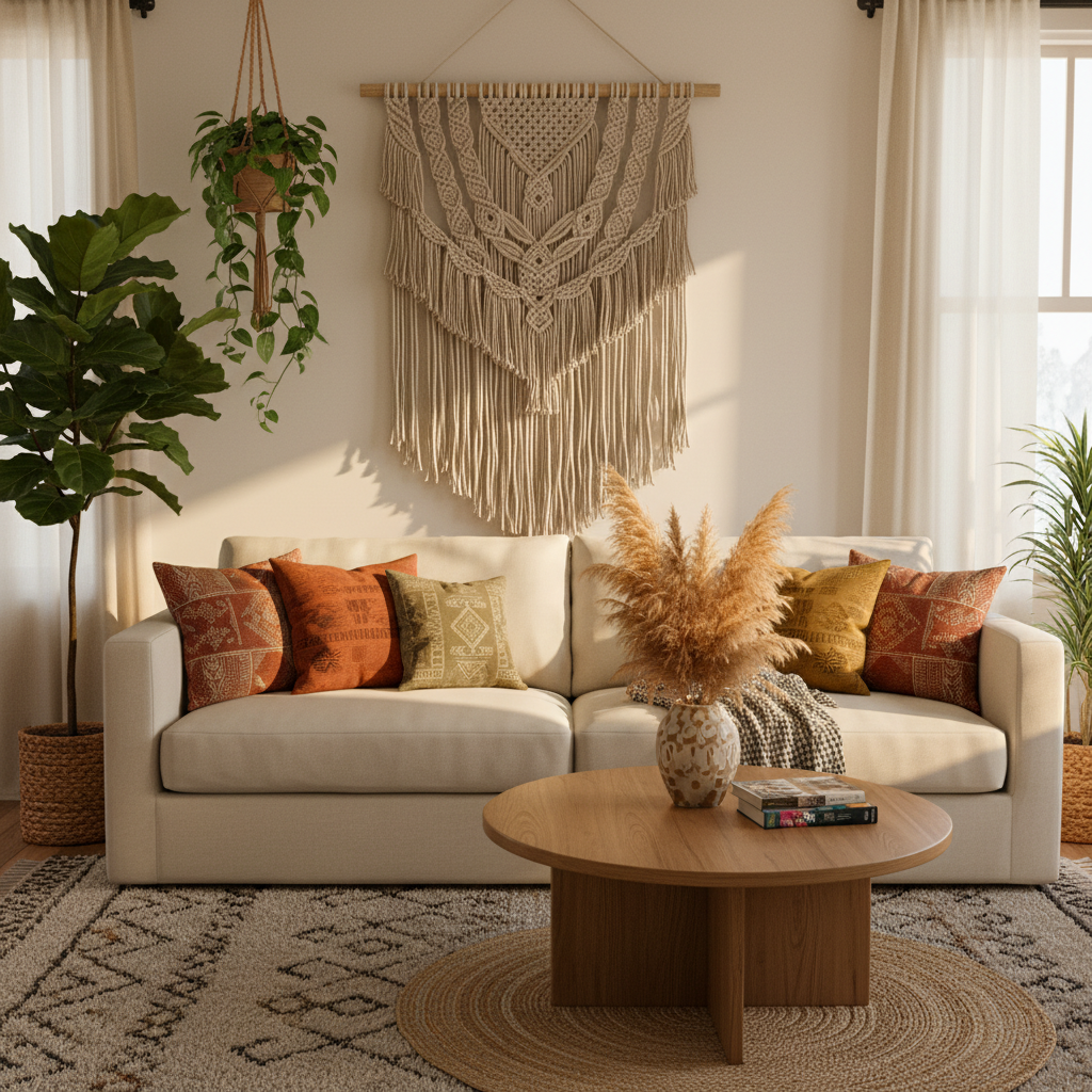 26 Boho Living Room Ideas for Free-Spirited, Creative Homes