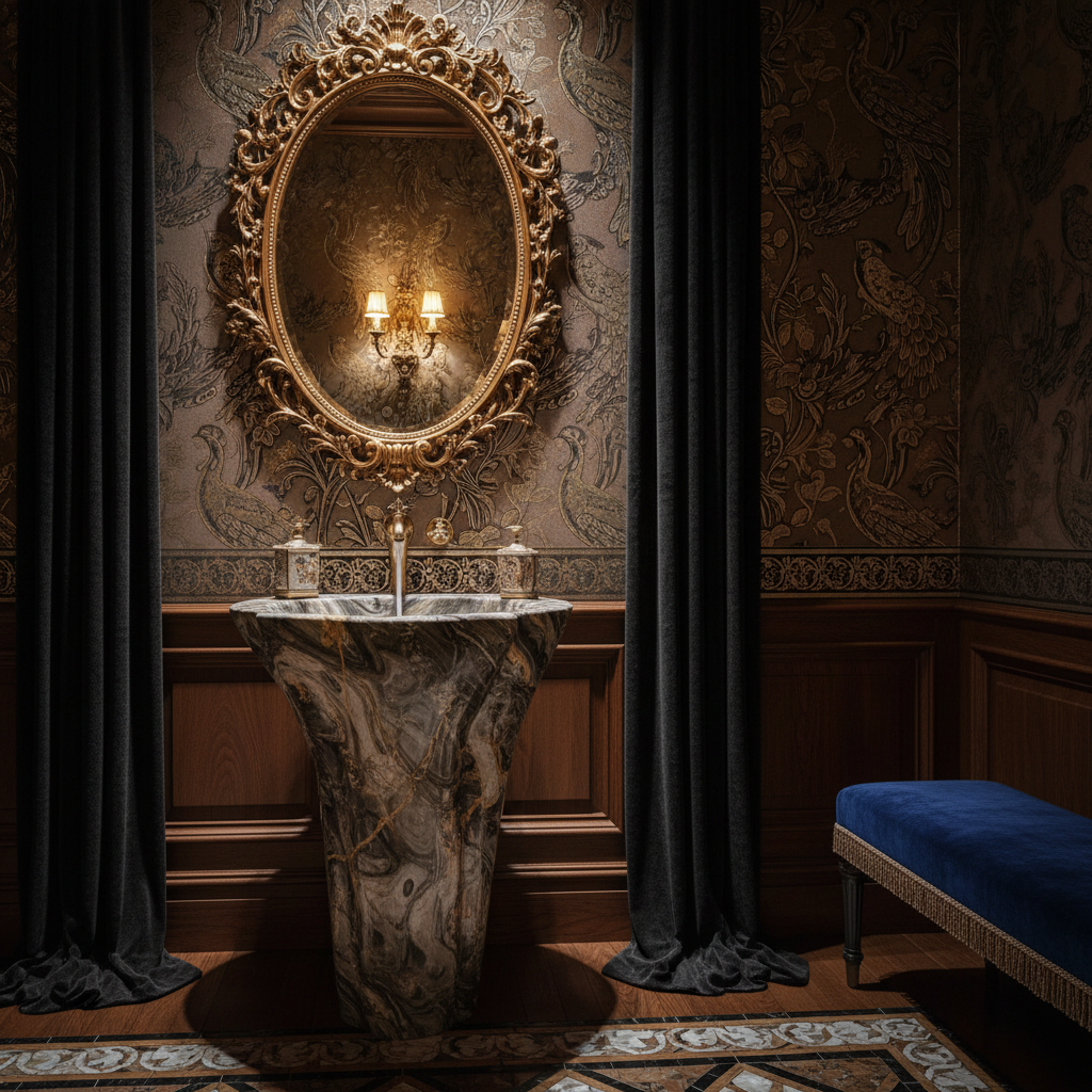 29 Jaw-Dropping Powder Room Designs That Make Small Spaces Feel Luxe