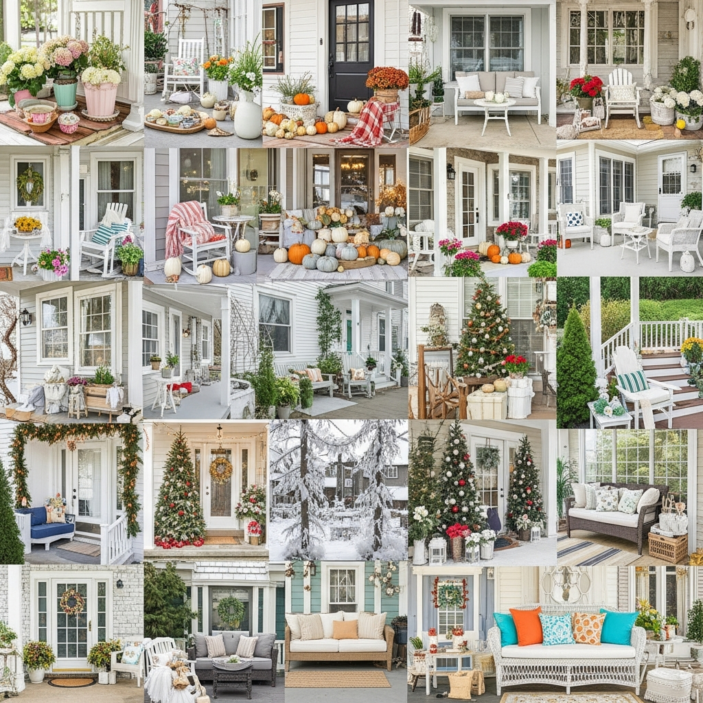 22 Porch Decorating Ideas for Every Season