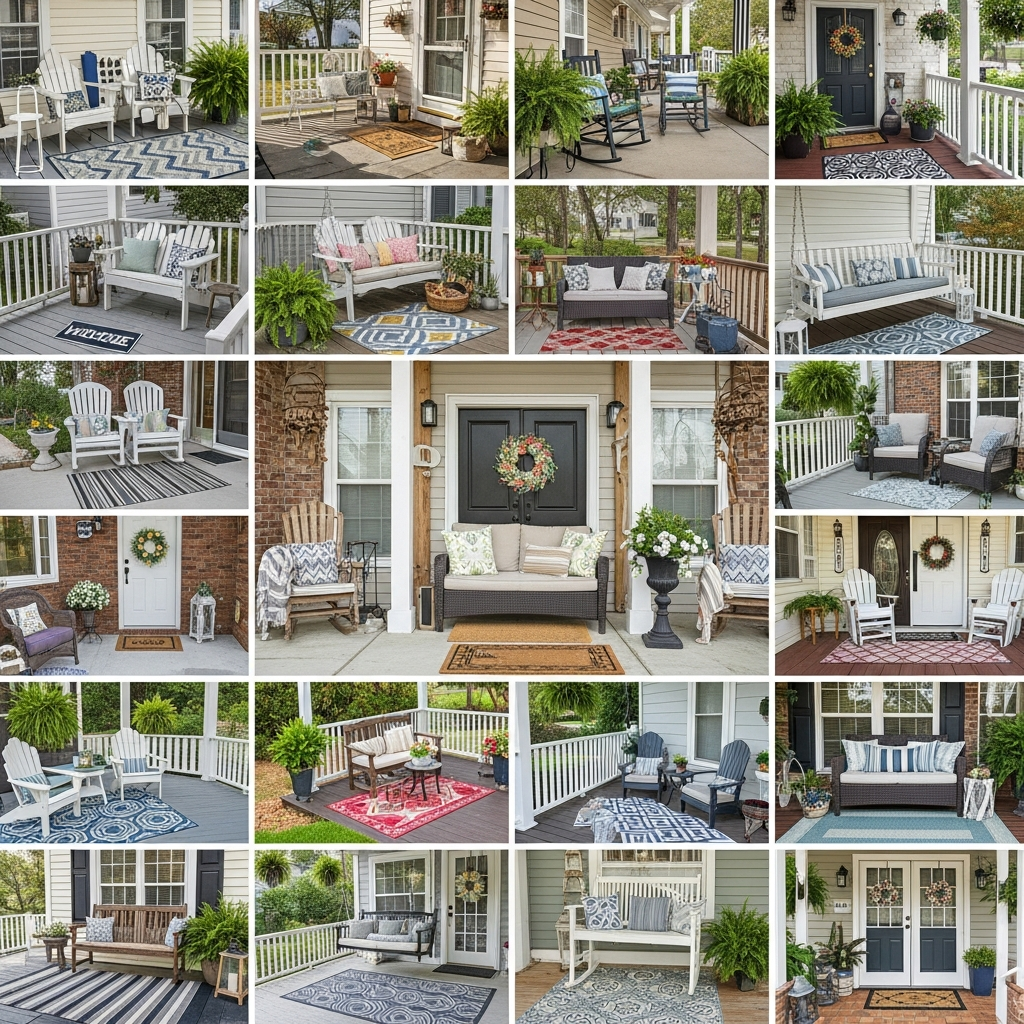 20 Cozy Porch Ideas for Curb Appeal