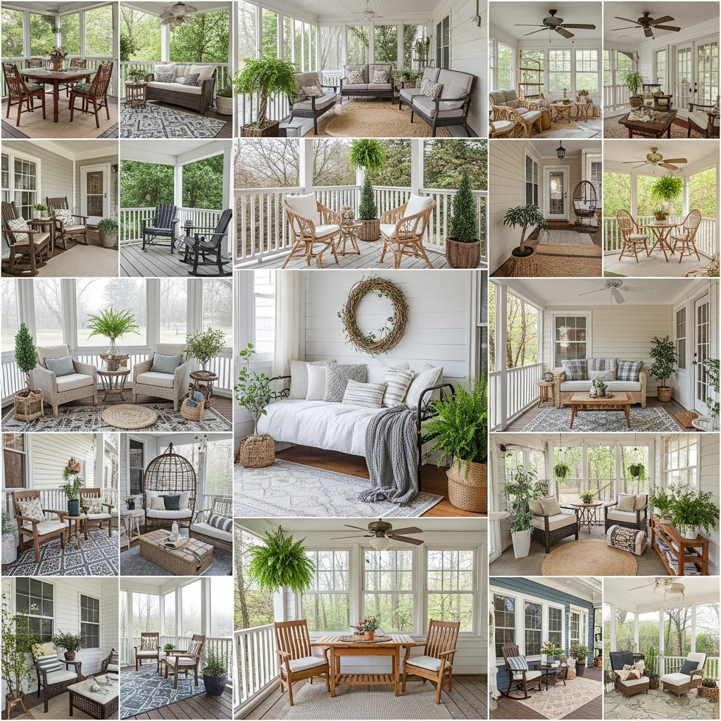 21 Cozy 3 Season Porch Ideas
