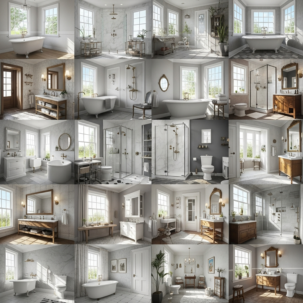 18 3D Bathroom Design Ideas