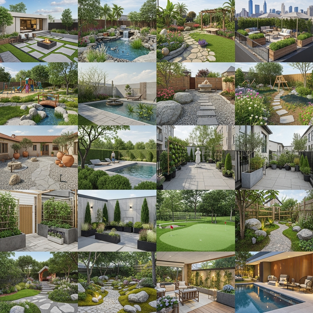 16 3D Landscape Design Ideas