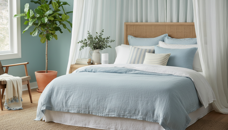 18 Summer Bedroom Decor Ideas for a Cool and Relaxing Vibe
