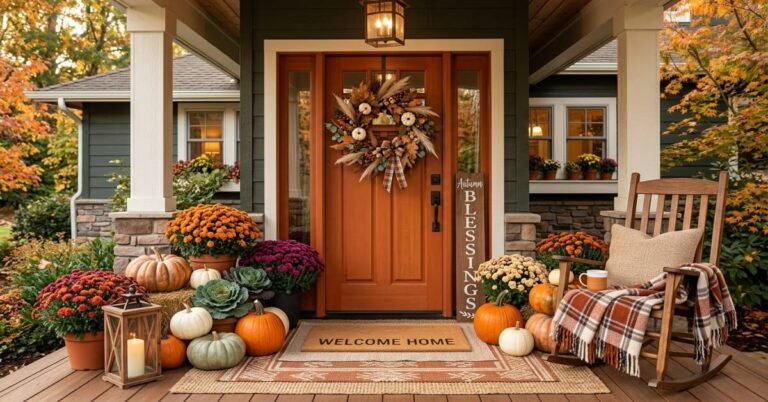 Fall Porch Decor Ideas 2026 for a Cozy and Welcoming Home