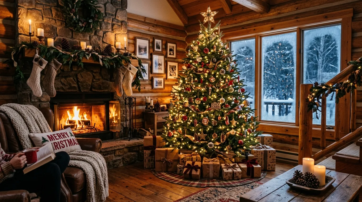 Cozy Cabin Christmas Tree