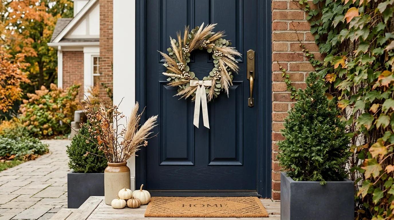 Create a Minimalist Fall Door