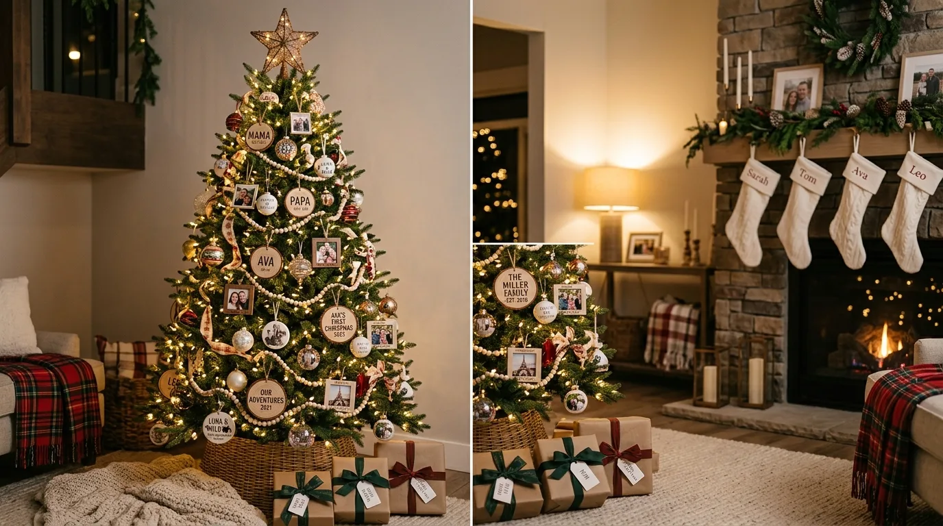 Personalized Family Christmas Tree
